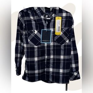 Flannel Shirt w/ Hood *Brand New*